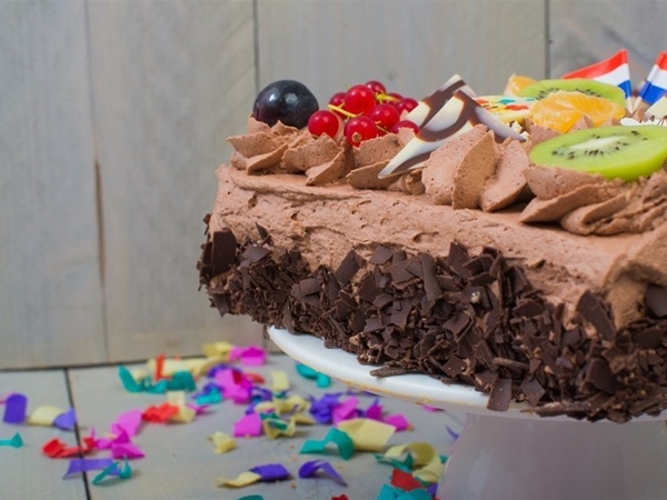 CHOCOLADE (FOTO)TAART
